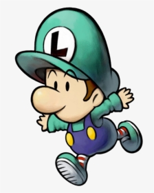 Mlpit Luigi Baby - Mario And Luigi Partners In Time Baby Luigi, HD Png Download, Transparent PNG