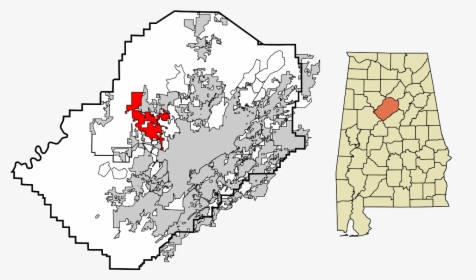 Jefferson County Bessemer Cutoff Map, HD Png Download, Transparent PNG