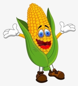 Corn Indian Clipart At Free For Personal Transparent - Cartoon, HD Png Download, Transparent PNG