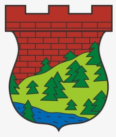 Coat Of Arms, Shield, Water, Forest, HD Png Download, Transparent PNG