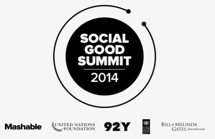 Social Good Summit Logo, HD Png Download, Transparent PNG