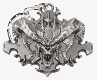 Diablo 3 - Face Keychain - Keychain, HD Png Download, Transparent PNG