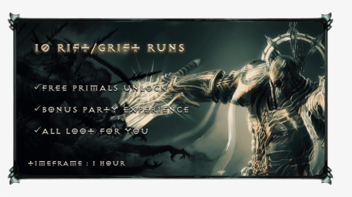 Diablo 3 Rift Grift Runs - Diablo, HD Png Download, Transparent PNG