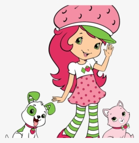 Strawberry Shortcake Clipart Strawberry Shortcake Berry - Strawberry Shortcake Cartoon Custard, HD Png Download, Transparent PNG
