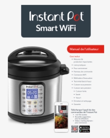 Instant Pot Smart Wifi French Manual Cover - Instant Pot Smart Wifi, HD Png Download, Transparent PNG
