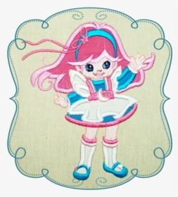 Bubblegum Blush - Cartoon Hand Embroidery Designs, HD Png Download, Transparent PNG