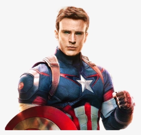 Captain Superhero Avenger Evans Character Fictional - Chris Evans Captain America Png, Transparent Png, Transparent PNG
