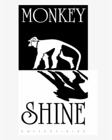 Monkey Shine Logo Black And White - Whiskey, HD Png Download, Transparent PNG