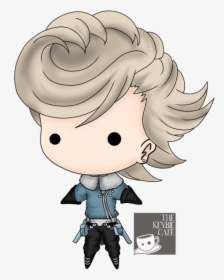 Bravely Default Keybies - Chibi One Punch Man, HD Png Download, Transparent PNG