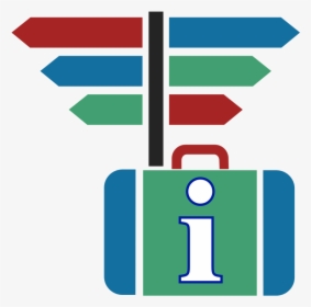 Suitcase Icon Blue Green Red Dynamic V33 - Icon, HD Png Download, Transparent PNG