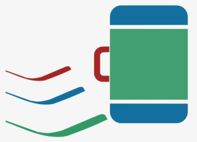 Suitcase Icon Blue Green Red Dynamic V04, HD Png Download, Transparent PNG