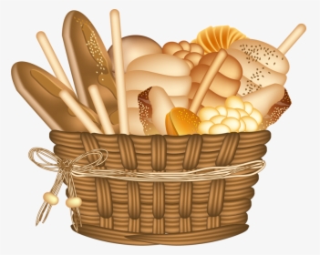 Bread Basket Clip Art - Bread Basket Cartoon Png, Transparent Png, Transparent PNG