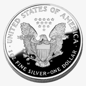 American Silver Coin Png Image - United States Of America Fine Silver One Dollar, Transparent Png, Transparent PNG