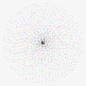 Prismatic Circular Dashed Spiral - Circle, HD Png Download, Transparent PNG