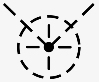 The Limits Of The Radar Scan Pattern In Azimuth Is - Wall Clock, HD Png Download, Transparent PNG