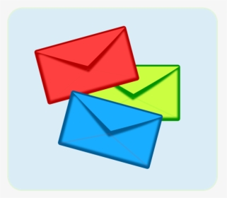 Envelope Paper Clip Art Christmas Letter Email Transparent - Message Clipart, HD Png Download, Transparent PNG