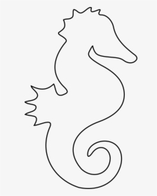 Printable Images Of Siewalls Co Free Seahorse - Sea Horse Template, HD Png Download, Transparent PNG