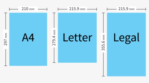 Paper Sizes Derby City Litho For Letter Paper Size - Lodge Park Technology College, HD Png Download, Transparent PNG