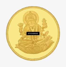 Lakshmi Gold Coin Coins - Gold Coin Transparent, HD Png Download, Transparent PNG