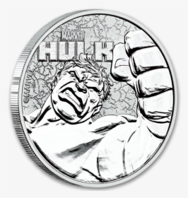 1 Oz Silver Hulk Coin 2019, HD Png Download, Transparent PNG