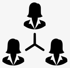 Transparent Group Of Women Talking Clipart - Women On Internet Icon, HD Png Download, Transparent PNG