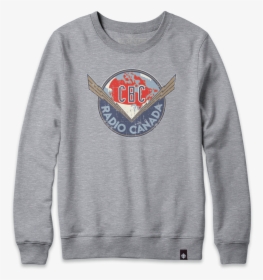Vintage Cbc Thunderbolt Logo Athletic Gray Crewneck - T Shirt Jumper Women, HD Png Download, Transparent PNG