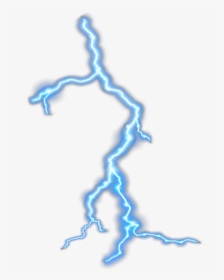 Thunderstorm Clipart Thunderbolt - Blue Thunder Transparent, HD Png Download, Transparent PNG
