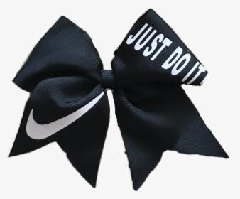 #cheer #bow #nike #freetoedit - Satin, HD Png Download, Transparent PNG