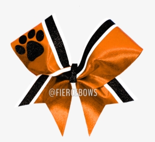 Mascot Border Twin Cheer Bow Fierce Bows - Mascot, HD Png Download, Transparent PNG