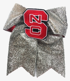 Nc State Wolfpack Glitzy Cheer Bow Red And White Shop - Nc State, HD Png Download, Transparent PNG
