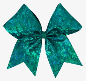 Teal Cracked Ice I Love Cheer® Hair Bow - Cheer Bow Png Green, Transparent Png, Transparent PNG