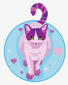 Cat, Kitty, Meow, Pink Kitten - Kitten, HD Png Download, Transparent PNG