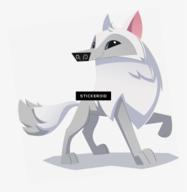 Arctic Fox Animals - Transparent Animal Jam Arctic Wolf, HD Png Download, Transparent PNG