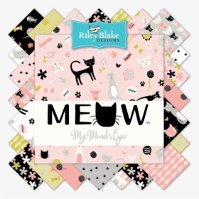 Meow Riley Blake, HD Png Download, Transparent PNG