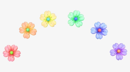 #crown #flower #rainbow #ring #halo #hat #accessorie, HD Png Download, Transparent PNG