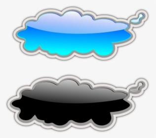 Glossy Clouds Svg Clip Arts - Nuvoletta Illustrazione Nuvoletta Fumetto Pop Art, HD Png Download, Transparent PNG
