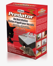 Wilson Predator Rat Block Pre-filled Bait Station - Wilson Predator Rat Bait Station Pre Filled, HD Png Download, Transparent PNG