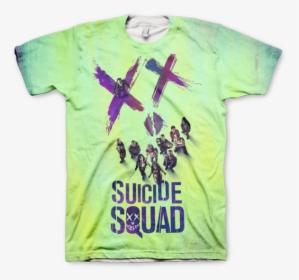 Team Suicide Squad Tee Shirt - Active Shirt, HD Png Download, Transparent PNG