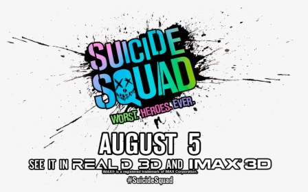 Suicide Squad Movie Logo Png - Graphic Design, Transparent Png, Transparent PNG