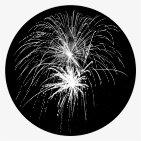 Fireworks B&w, HD Png Download, Transparent PNG
