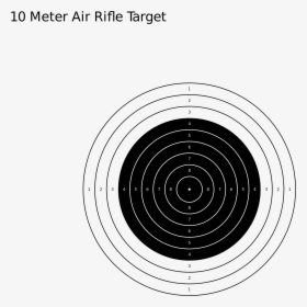 Transparent Gun Target Clipart - Luftgewehr, HD Png Download, Transparent PNG