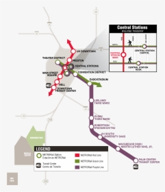 Metrorail Purple Line, HD Png Download, Transparent PNG