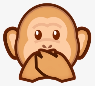 Peo-speak No Evil Monkey - Clip Art, HD Png Download, Transparent PNG
