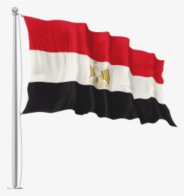 Egypt Waving Flag Png Image, Transparent Png, Transparent PNG