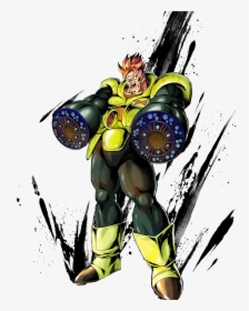 Android 16 , Png Download - Dragon Ball Legends Png, Transparent Png, Transparent PNG