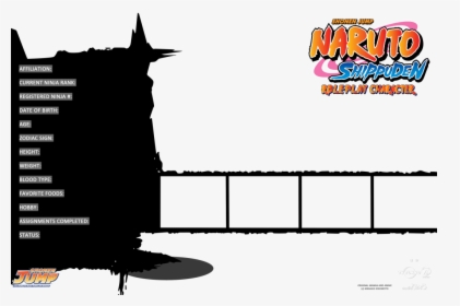 Transparent Naruto Symbol Png - Naruto Oc Profile Blank, Png Download, Transparent PNG