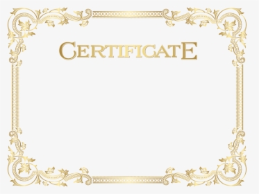 Certificate Template Png, Transparent Png, Transparent PNG