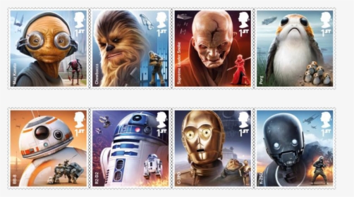 Royal Mail Star Wars Stamps, HD Png Download, Transparent PNG
