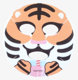 Animal Mask Tiger Clipart , Png Download - Sleep Mask, Transparent Png, Transparent PNG