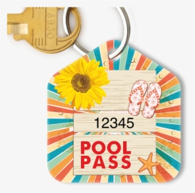 Pool Pass In Pentagon Shape, Sunflower Sandals Starfish - Graphic Design, HD Png Download, Transparent PNG